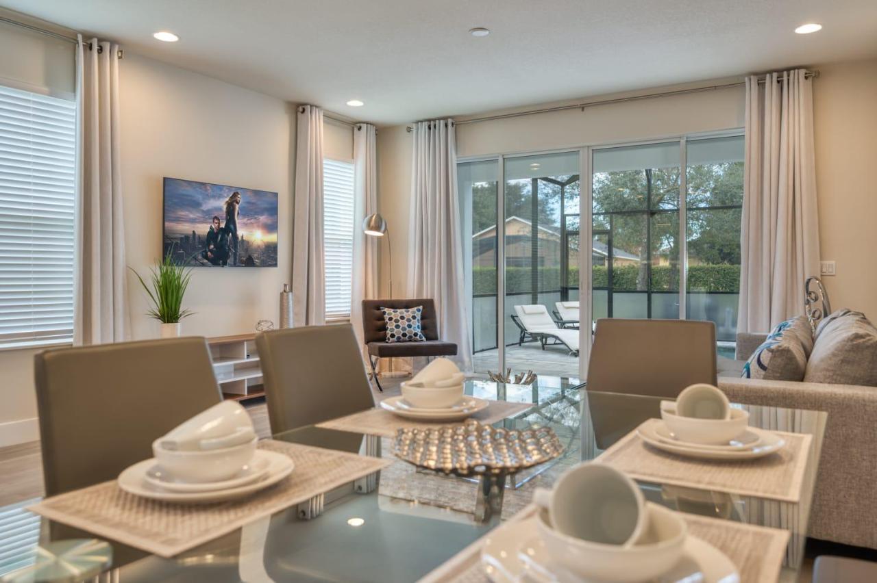 Comfortable Townhome With Private Pool Near Disney Four Corners Buitenkant foto