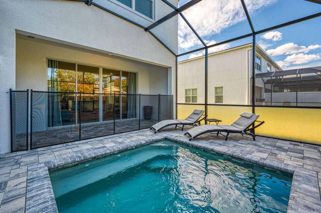 Comfortable Townhome With Private Pool Near Disney Four Corners Buitenkant foto